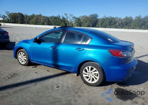 2012 Mazda 3 I z USA, uszkodzony, nr VIN JM1BL1V7XC1613723